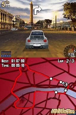 Asphalt Urban GT screenshot 3 for Nintendo DS
